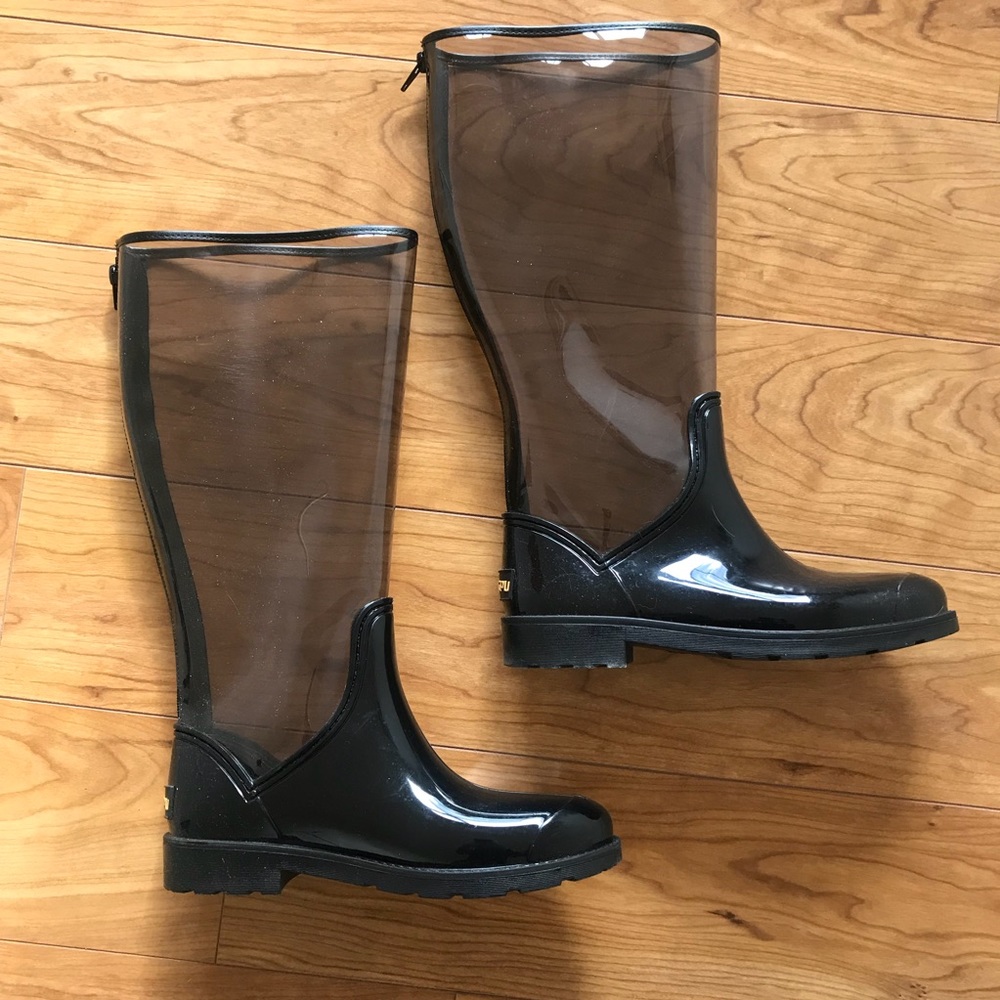 Transparent Rainboots